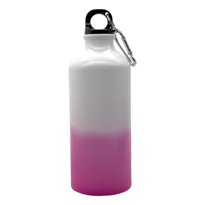 600ml pink aluminium magic water bottle