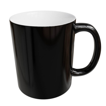Gloss black Ceramic Mug