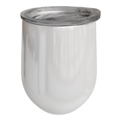 White Stainless steel Wine Tumbler
