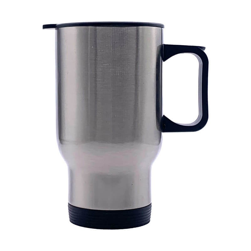 400ml Silver Stainless steel Travel mug