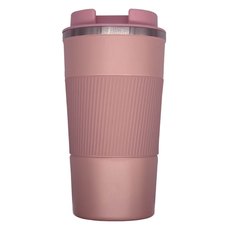 Stainless steel Cappuccino Pink Mug
